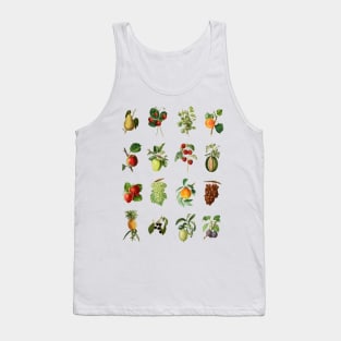 Vintage Fruit Multi Design Set Tank Top